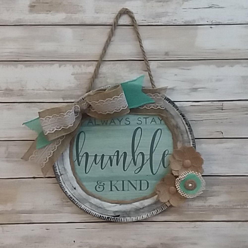Humble & Kind Metal Wall decor